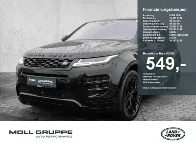 Gebraucht Land Rover Range Rover evoque R-Dynamic 163 PS (119 kW) 2021 Santorini black SUV