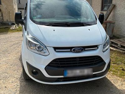 Gebraucht Ford Transit Custom 125 PS (91 kW) 2015 Weiß Van / Kleinbus