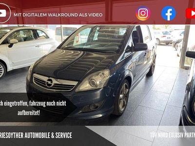 Usata Opel Zafira Family 140 CV (102 kW) 2012 Blu Monovolume