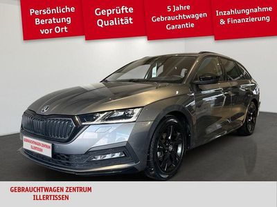 Gebraucht Skoda Octavia SportLine 150 PS (110 kW) 2022 Grau Kombi