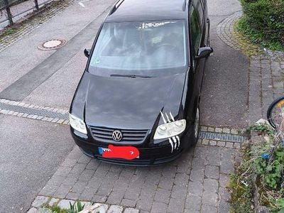 Gebraucht VW Touran Highline 116 PS (85 kW) 2005 Schwarz Van / Kleinbus
