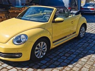 Usata VW Beetle Design 140 CV (102 kW) 2013 Giallo Utilitaria