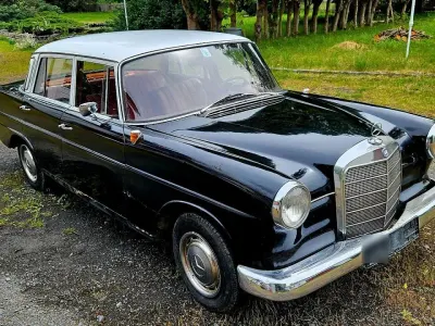 Gebraucht Mercedes 200 80 PS (58 kW) 1966 Weiß Limousine