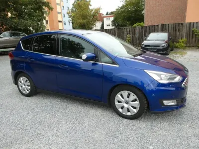 Gebraucht Ford C-MAX Titanium 125 PS (91 kW) 2015 Blau Van / Kleinbus