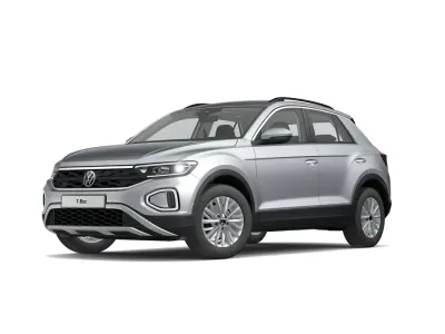 Gebraucht VW T-Roc Life 116 PS (85 kW) 2023 Silber SUV