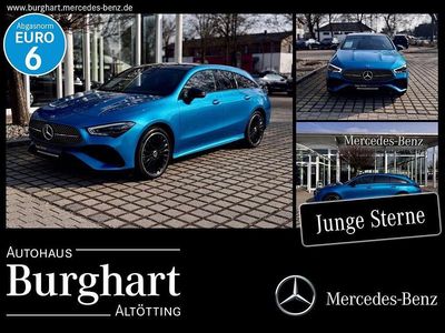 Gebraucht Mercedes CLA250e Shooting Brake AMG line 218 PS (160 kW) 2025 Lack hyperblau Kombi