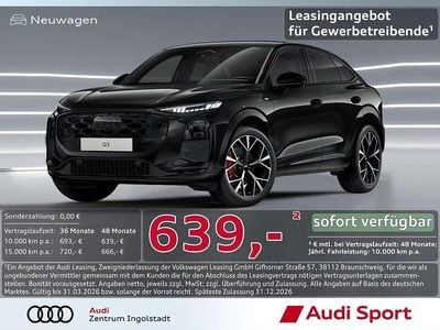 Gletscherweiß Neu 2025 Audi Q3 Sportback Sport SUV | 62.350 € (Etwas zu teuer)