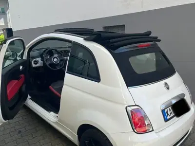 Brugt Fiat 500C Sport 69 HK (50 kW) 2014 Hvid Cabriolet