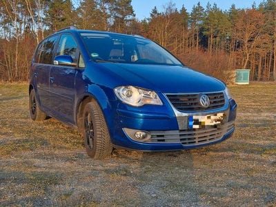 Gebraucht VW Touran United 105 PS (77 kW) 2009 Blau Van / Kleinbus