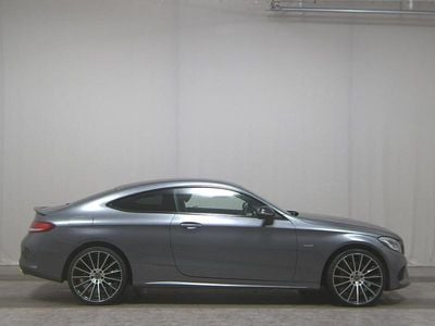 Grau Gebraucht 2018 Mercedes C400 AMG line Coupé | 27.980 € (Superpreis)
