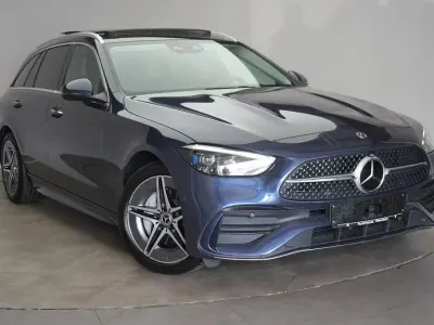 Gebraucht Mercedes C220 AMG 200 PS (147 kW) 2023 Blau Limousine