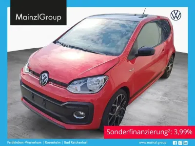 Gebraucht VW up! Beats 116 PS (85 kW) 2022 Tornadorot/deep black perleffe Kleinwagen
