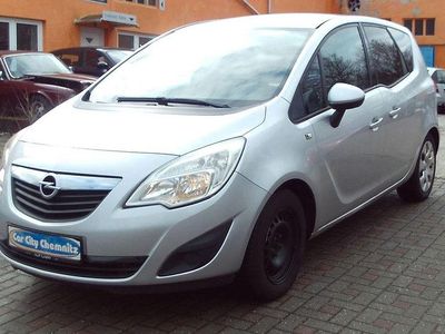 Gebraucht Opel Meriva Edition 101 PS (74 kW) 2011 Silber Van / Kleinbus
