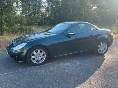 Gebraucht Mercedes SLK200 120 PS (88 kW) 2007 Grün Cabrio