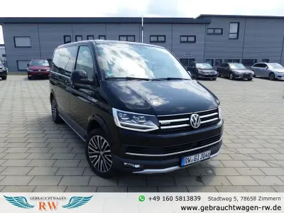 Usata VW T6 PanAmericana 204 CV (150 kW) 2017 Nero Furgone