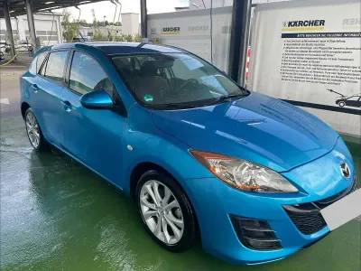 Gebraucht Mazda 3 High 151 PS (111 kW) 2009 Blau Limousine