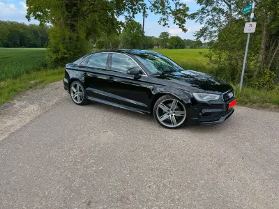Gebraucht Audi A3 S-Line 150 PS (110 kW) 2015 Schwarz Limousine
