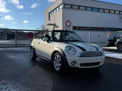 Gebraucht Mini Cooper Cabriolet 122 PS (89 kW) 2009 Weiß Cabrio