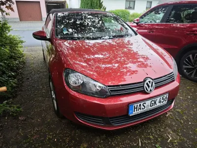 Brugt VW Golf Cabriolet 140 HK (102 kW) 2013 Rød Cabriolet