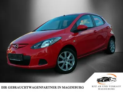 Gebraucht Mazda 2 Independence 75 PS (55 kW) 2008 Rot Kleinwagen