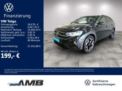 Gebraucht VW Taigo IQ Drive 116 PS (85 kW) 2025 Deep black perleffekt SUV