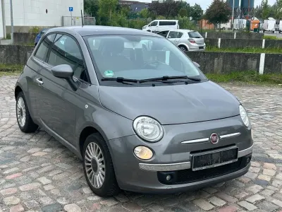 Gebraucht Fiat 500 Lounge 86 PS (63 kW) 2013 Grau Kleinwagen