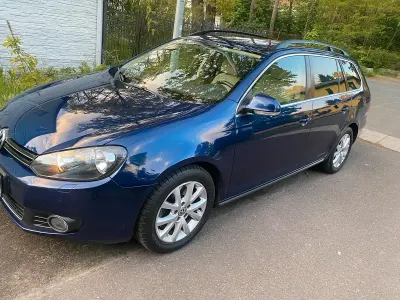 Second-hand VW Golf VII 160 CP (117 kW) 2013 Albastru Break