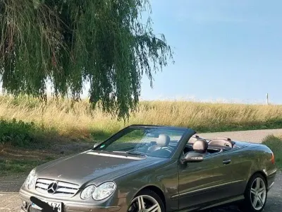 Gebraucht Mercedes CLK200 184 PS (135 kW) 2009 Grau Cabrio