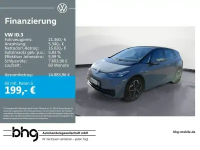 Gebraucht VW ID.3 Pure 110 kW (150 PS) 2022 Grau Kleinwagen