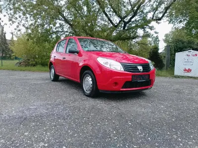 Gebraucht Dacia Sandero 2009 Rot Kleinwagen