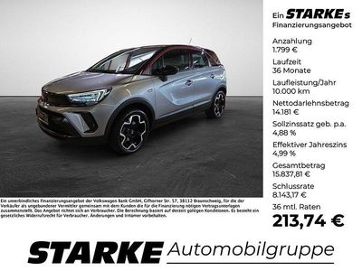 Silber Gebraucht 2022 Opel Crossland X GS Line SUV | 15.980 € (Guter Preis)