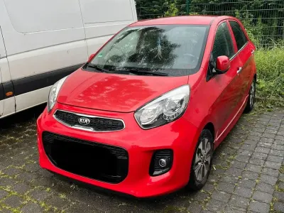 Gebraucht Kia Picanto 67 PS (49 kW) 2015 Rot Kleinwagen