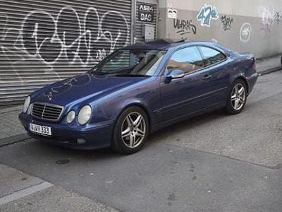 Gebraucht Mercedes CLK230 Avantgarde 197 PS (144 kW) 2001 Blau Coupé