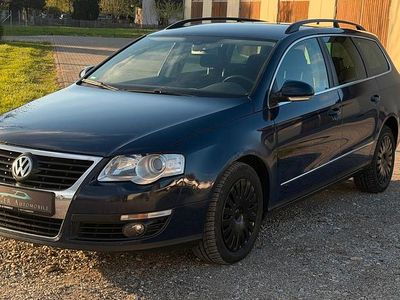 Second-hand VW Passat 140 CP (102 kW) 2008 Albastru Break