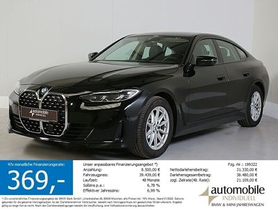 Gebraucht BMW 420 Gran Coupé Shadowline 190 PS (139 kW) 2023 Schwarz Coupé