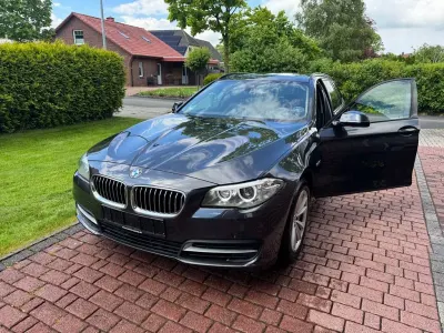 Gebraucht BMW 520 Sport Line 184 PS (135 kW) 2014 Schwarz Kombi