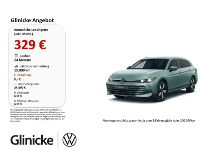 Gebraucht VW Passat 150 PS (110 kW) 2025 Maripositgrün metallic Kombi