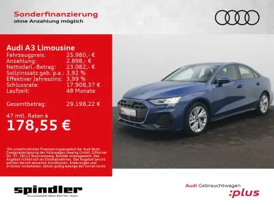 Gebraucht Audi A3 S-Line 116 PS (85 kW) 2025 Ascariblau metallic Limousine