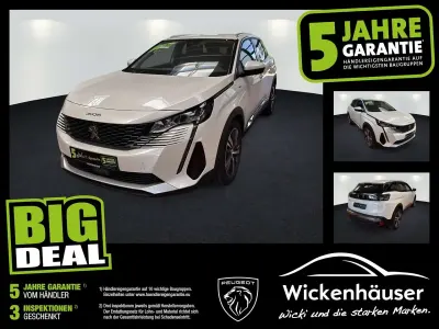 Gebraucht Peugeot 3008 Allure 224 PS (164 kW) 2021 Lack weiss perlglänzend/metall SUV