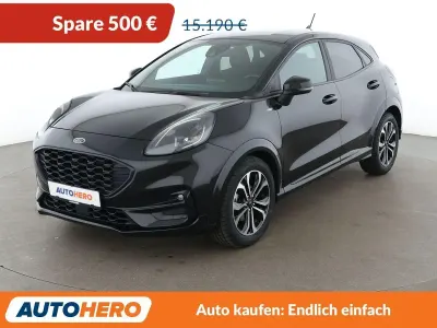 Gebraucht Ford Puma ST-Line 125 PS (91 kW) 2022 Agate black SUV