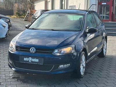 Used VW Polo Match 75 HP (55 kW) 2012 Blue Hatchback