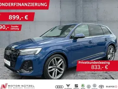 Gebraucht Audi Q7 S-Line 286 PS (210 kW) 2024 Ascariblau metallic SUV