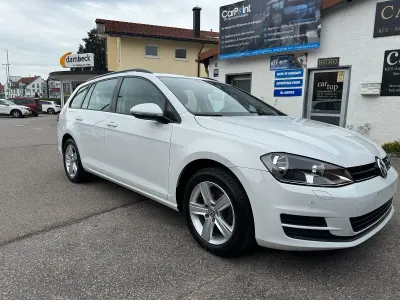 Gebraucht VW Golf VII Comfortline 110 PS (80 kW) 2014 Weiß Kombi