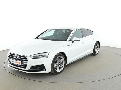 Gebraucht Audi A5 Sportback Sport 190 PS (139 kW) 2019 Weiß Kleinwagen