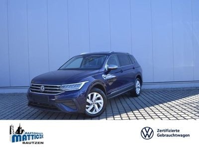 Usata VW Tiguan Allspace Pro 150 CV (110 kW) 2022 Blu SUV