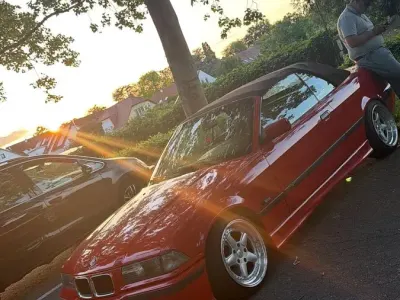 Gebraucht BMW 320 Cabriolet M Sport 150 PS (110 kW) 1995 Rot Cabrio