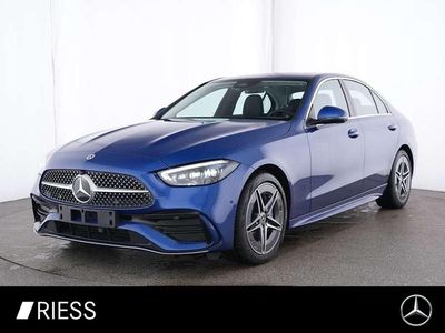 Gebraucht Mercedes C300 AMG 258 PS (189 kW) 2024 Metalliclack spektralblau Limousine
