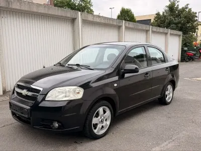 Gebraucht Chevrolet Aveo LT 94 PS (69 kW) 2007 Schwarz Limousine