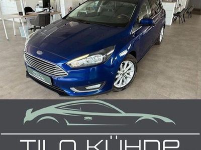 Gebraucht Ford Focus Titanium 125 PS (91 kW) 2017 Blau Limousine