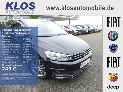 Gebraucht VW Touran IQ Drive 150 PS (110 kW) 2020 Schwarz Van / Kleinbus